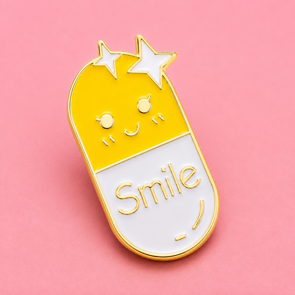 Smile Enamel Pin