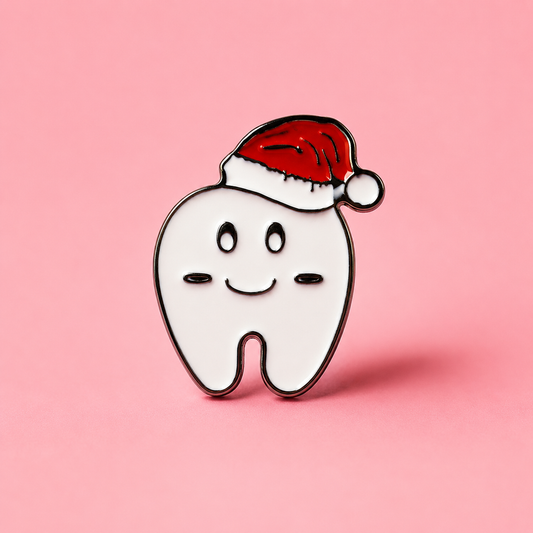 Christmas Tooth Enamel Pin