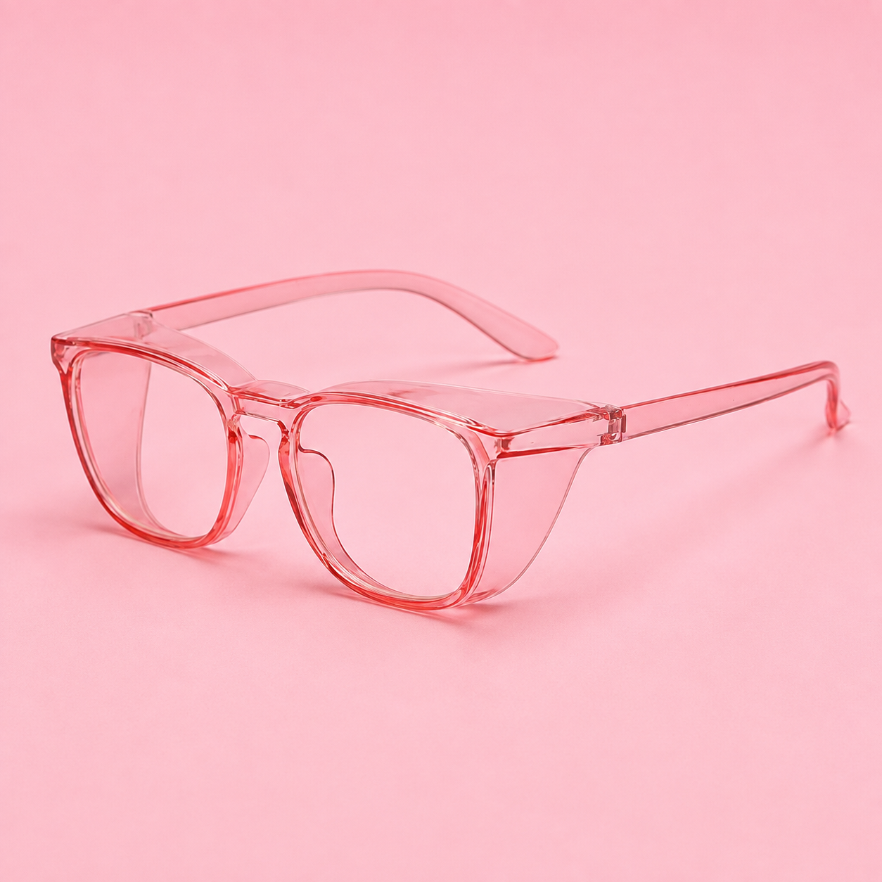 Pink Protective Dental Safety Glasses