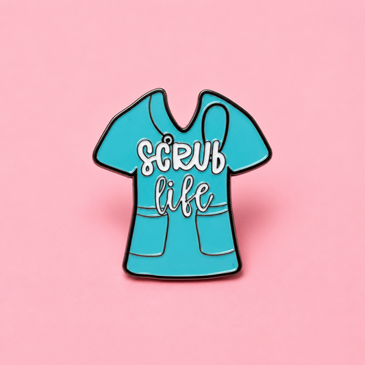 Scrub Life Enamel Pin
