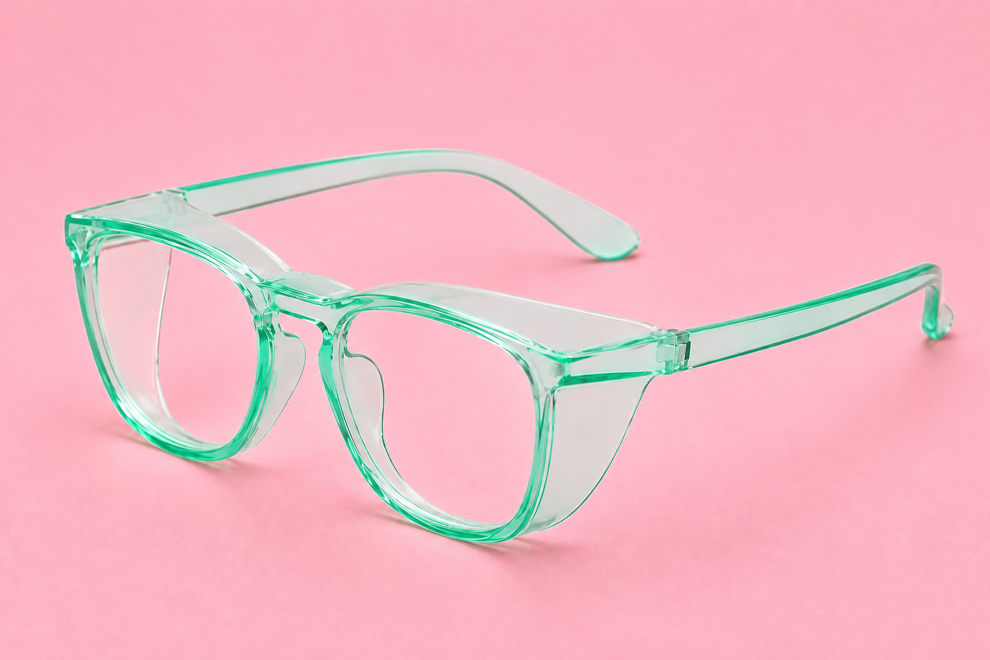 Green Protective Dental Safety Glasses