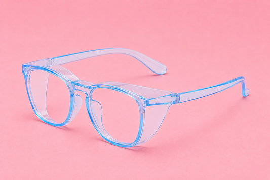 Blue Protective Dental Safety Glasses