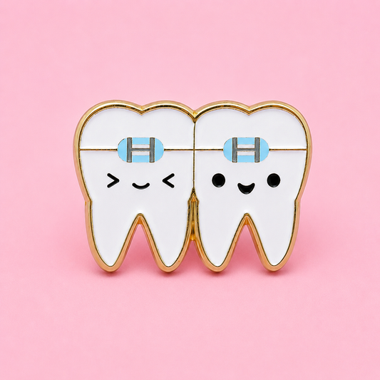 Braces Besties Enamel Pin