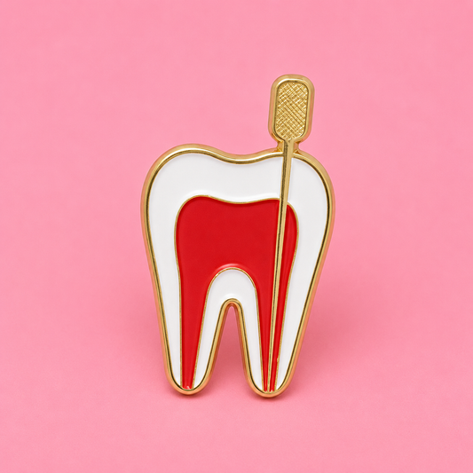 Tooth Cross-Section Enamel Pin