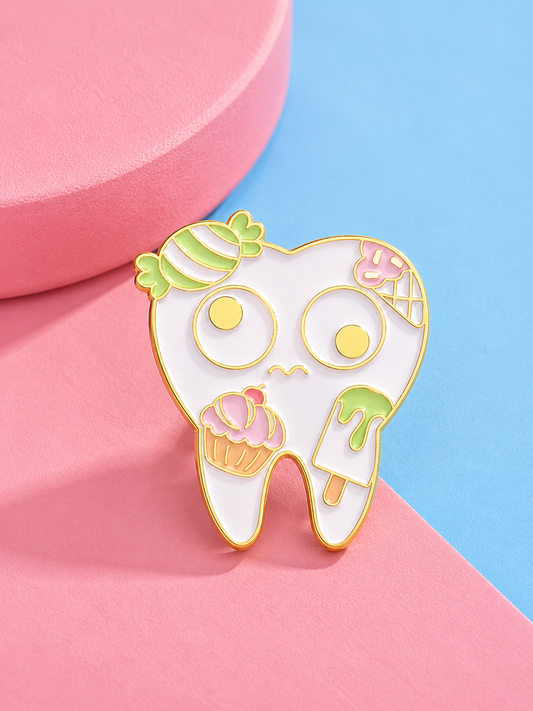 Sweet Tooth Enamel Pin