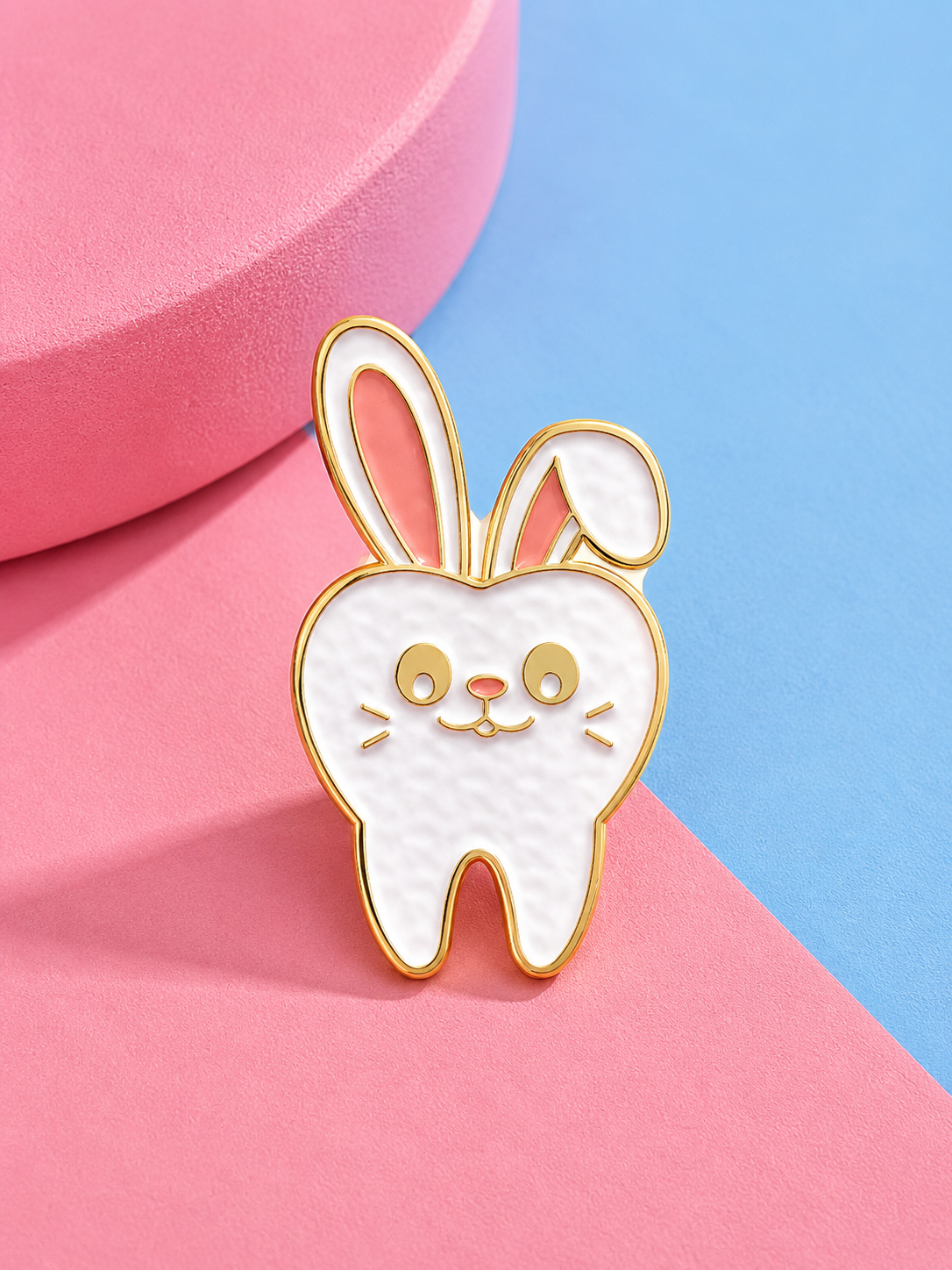 Bunny Tooth Enamel Pin