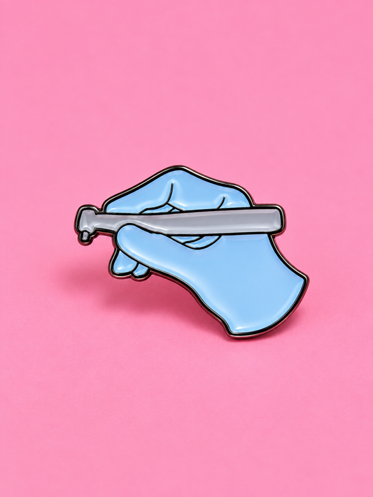 Blue Glove Dental Instrument Pin!
